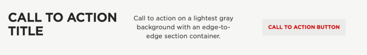 Screenshot of Call to Action component in Next-Gen CMS